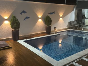 Casa Solta Moderna Jacu�pe 3/4 e 1 su�te Piscina Privativa